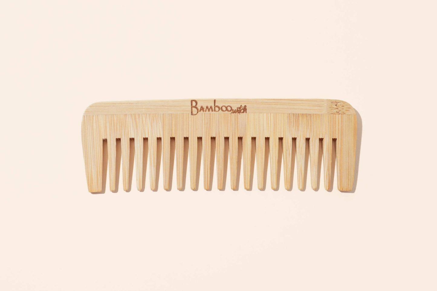 Bamboo Wide Tooth Comb | Compact