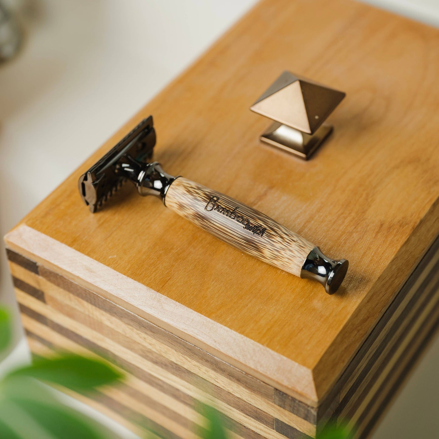 Bamboo Stainless Steel Safety Razor | Holiday Bestseller