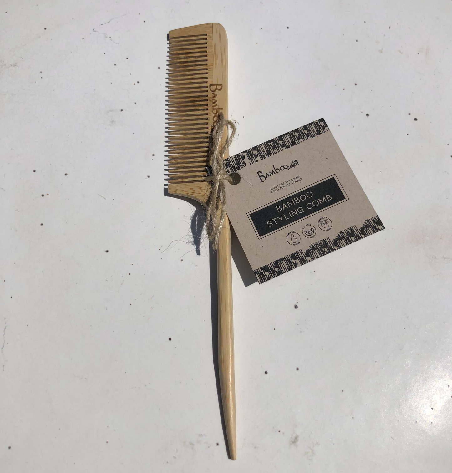 Bamboo Styling Comb | Stocking Stuffer