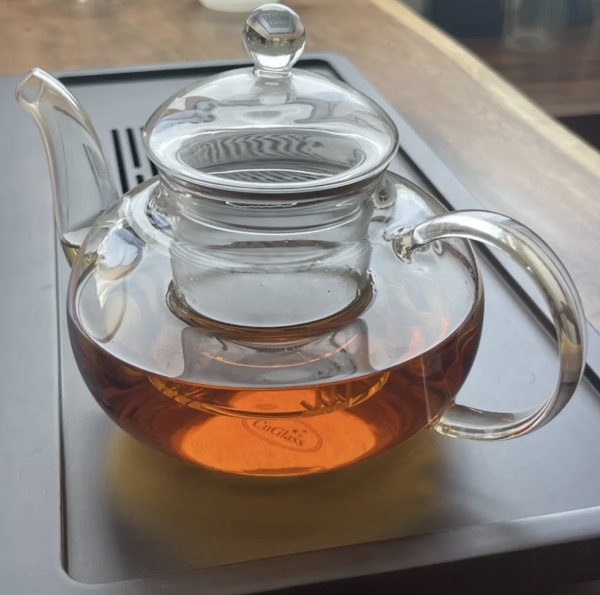 Glass Filtering Tea Maker Teapot