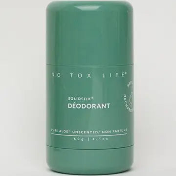 No Tox Life SOLIDSILK® Deodorant (Pure Aloe) Refillable