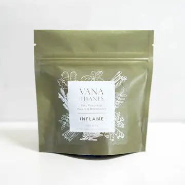 Plantae & Fungi Inflame Fine Plant & Mushroom Powder from Vana Tisanes