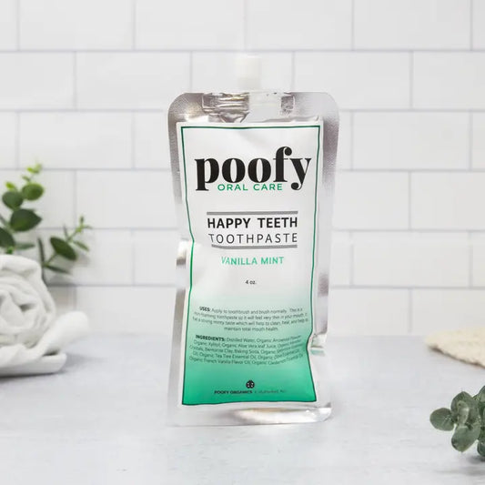 Poofy Happy Teeth Toothpaste Vanilla Mint