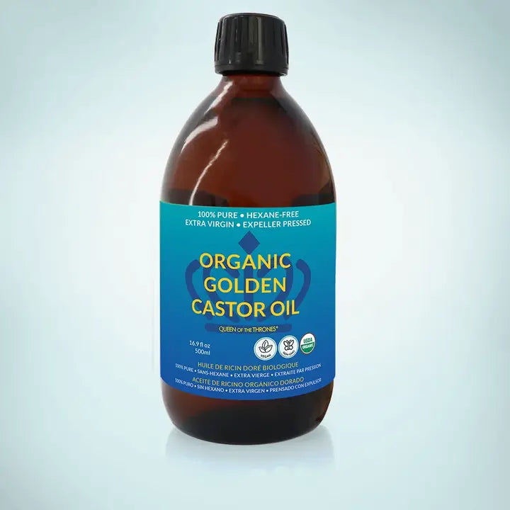 Queen of the Thrones Organic Castor Oil 16.9oz (500m)