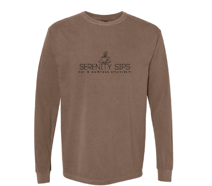 Serenity Sips Cotton Long Sleeve