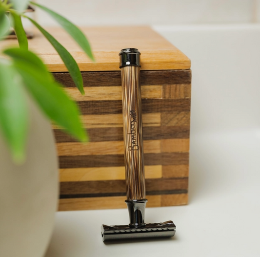 Bamboo Switch - Stainless Steel Safety Razor