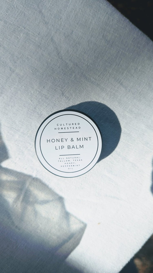 Honey & Mint Lip Balm