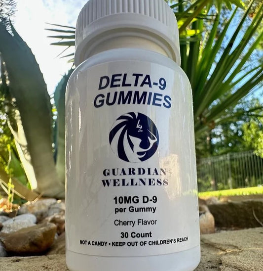 Guardian Wellness - Delta 9 10 mg  Cherry Flavor Gummies 30 ct