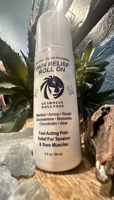 Guardian Wellness - Pain Relief Roll on Gel with Reishi