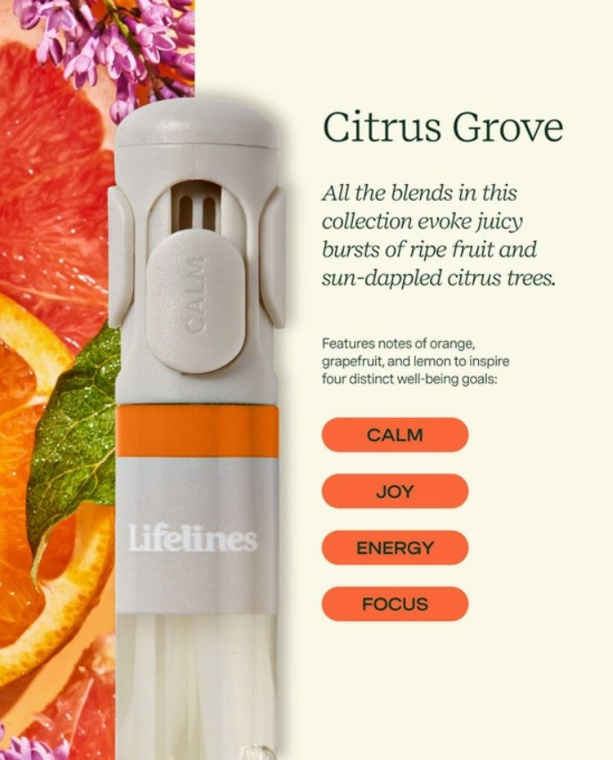 Lifelines Pen Diffuser with  Essential Oil Blends - Citrus