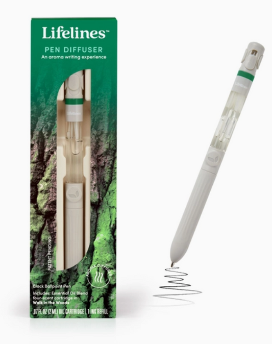 Lifelines Pen Diffuser with Essential Oil Blends - Walk In The Woods