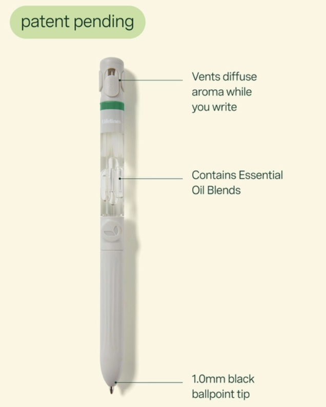 Lifelines Pen Diffuser with Essential Oil Blends - Walk In The Woods