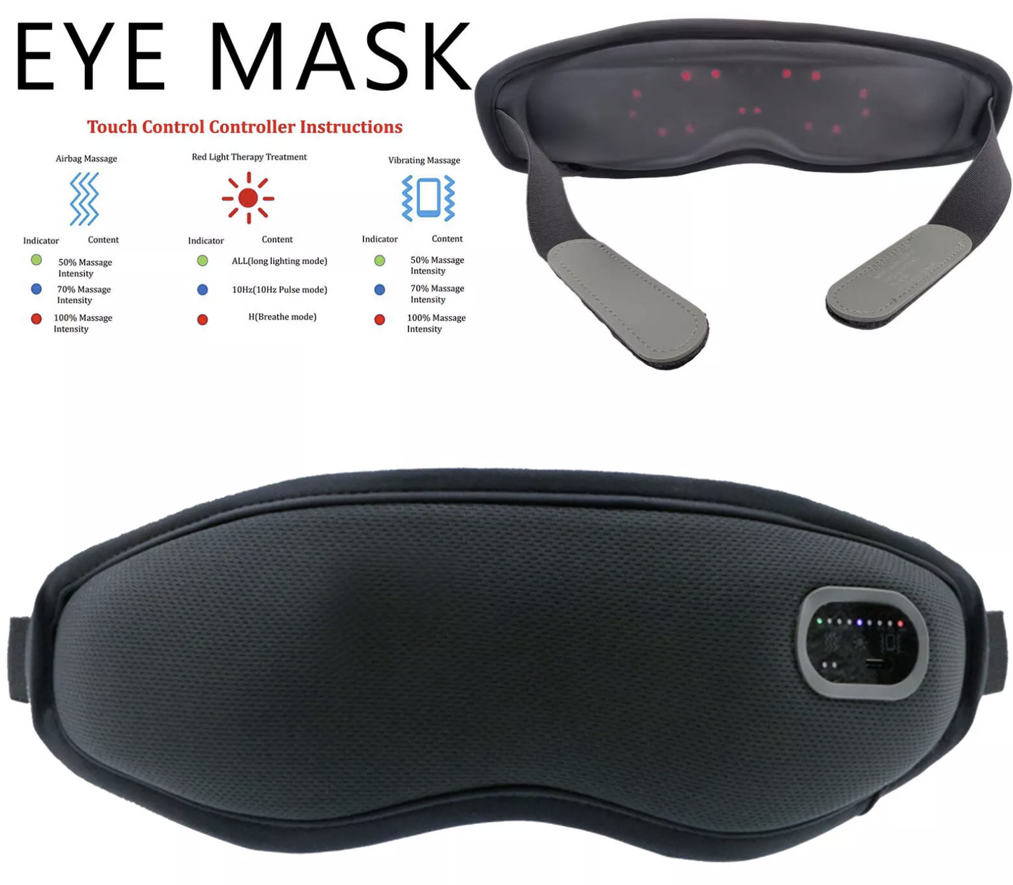 Red Light Eye Mask